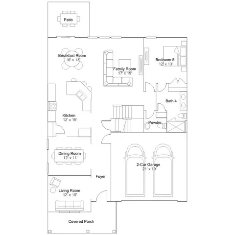 Floorplan - 327 Hazelmount Rd, Gilbert, SC 29054 photo 1 of 6