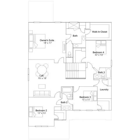 Floorplan - 327 Hazelmount Rd, Gilbert, SC 29054 photo 5 of 6
