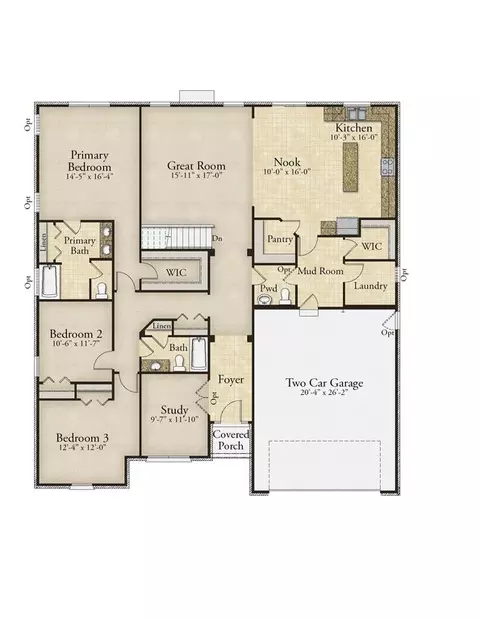 Floorplan - Fairchild Road, Macomb Township, MI 48042 photo 1 of 1