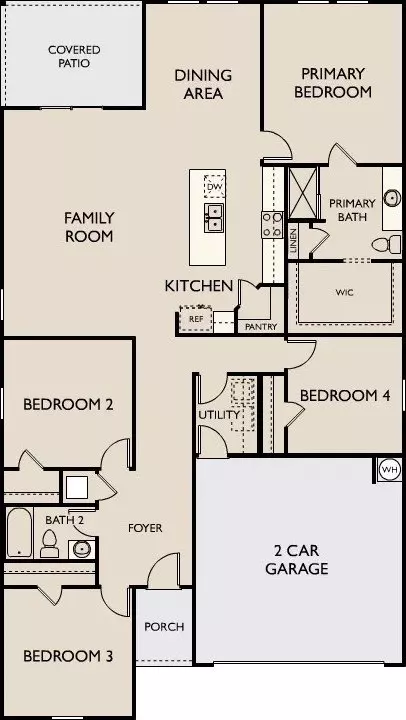 Floorplan - 10262 Devonshire Ave, Phoenix, AZ 85037 photo 1 of 1