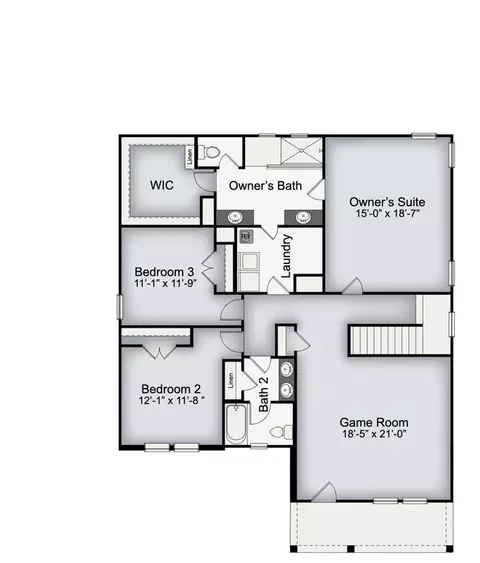 Floorplan - 36 Knotts Loop, Lillington, NC 27546 photo 2 of 2