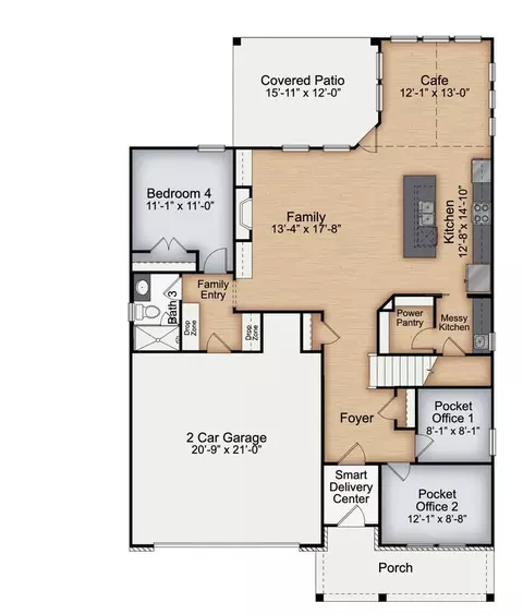 Floorplan - 36 Knotts Loop, Lillington, NC 27546 photo 1 of 2