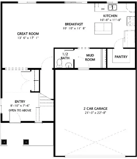Floorplan - 100 E 500 S, Franklin, ID 83237 photo 1 of 2
