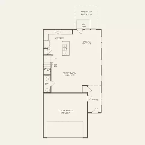 Floorplan - 3108 Pelican Ln, Durham, NC 27703 photo 1 of 2