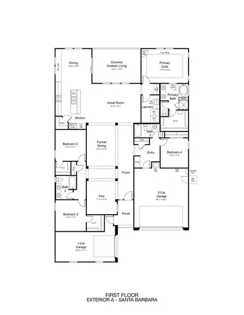 Floorplan - 1634 E Caleb Rd, Phoenix, AZ 85085 photo 1 of 1