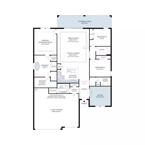 Floorplan - 3010 68th St, Vero Beach, FL 32967 photo 1 of 1