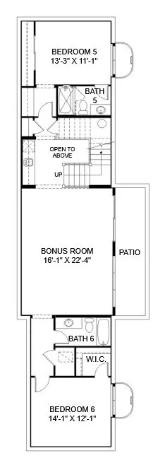 Floorplan - E Ocotillo Rd & Recker Rd, Gilbert, AZ 85298 photo 2 of 2