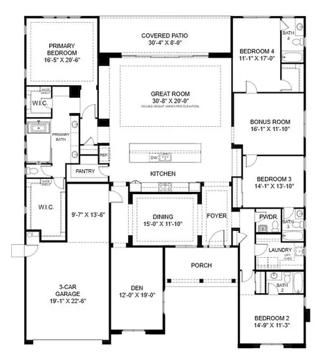Floorplan - E Ocotillo Rd & Recker Rd, Gilbert, AZ 85298 photo 1 of 2