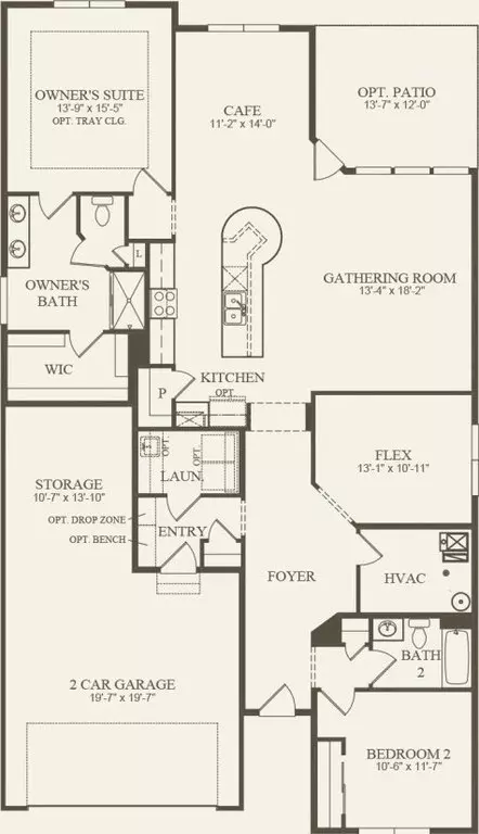 Floorplan - 19065 101st Pl, Rogers, MN 55374 photo 1 of 3