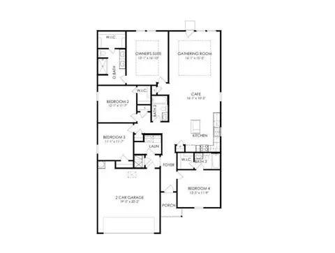 Floorplan - 207 Ruby Ford Dr, Cove, TX 77523 photo 1 of 1