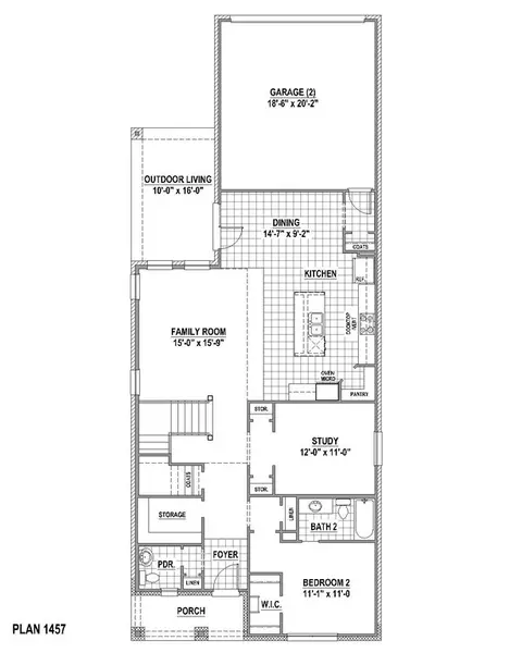Floorplan - 11428 Wulstone Rd, Haslet, TX 76052 photo 1 of 3