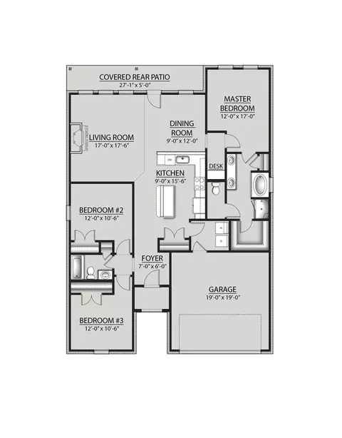 Floorplan - 5253 Adeline Cir, Pace, FL 32571 photo 1 of 1