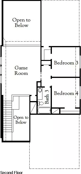 Floorplan - 407 Aztec Cave Dr, New Caney, TX 77357 photo 2 of 2