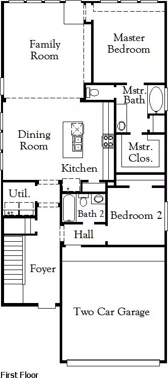 Floorplan - 407 Aztec Cave Dr, New Caney, TX 77357 photo 1 of 2