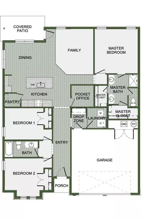 Floorplan - 1005 Aberdeen Ave, Carl Junction, MO 64834 photo 1 of 3