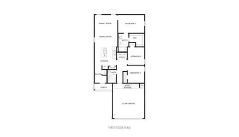 Floorplan - 1695 Ridgeview Dr, Springdale, AR 72762 photo 1 of 1