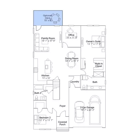 Floorplan - 2405 Greyfriar Loop, Middletown, DE 19709 photo 6 of 8