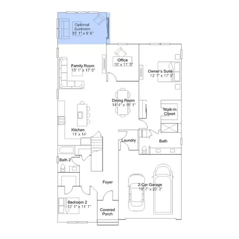 Floorplan - 2405 Greyfriar Loop, Middletown, DE 19709 photo 4 of 8