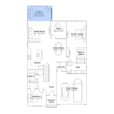Floorplan - 2405 Greyfriar Loop, Middletown, DE 19709 photo 4 of 8
