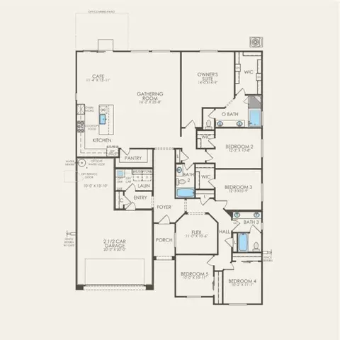 Floorplan - 1381 Chavez Cir, Perris, CA 92571 photo 1 of 1