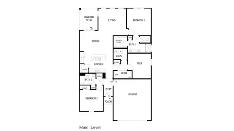 Floorplan - 1226 Tiger Lily Dr, Bartlett, IL 60103 photo 1 of 1