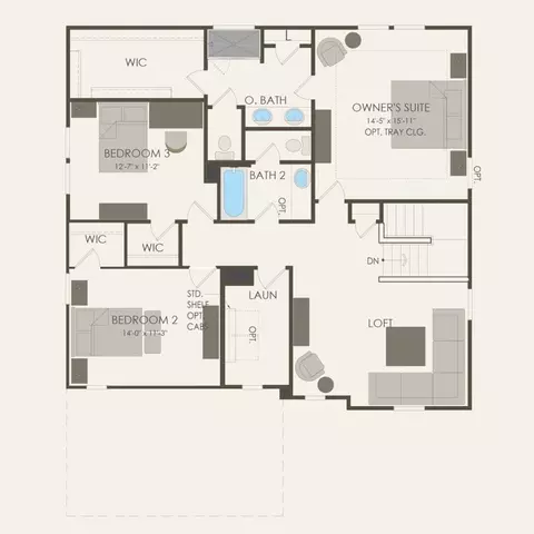 Floorplan - 106 E Wind Rd, Delaware, OH 43015 photo 2 of 2