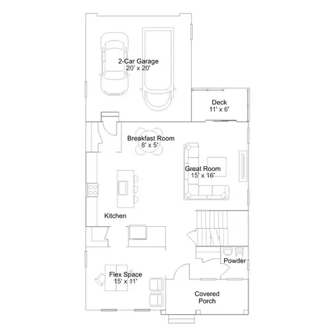 Floorplan - 17055 Gathering St, Boyds, MD 20841 photo 1 of 7
