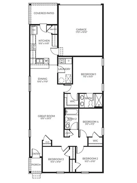 Floorplan - 103 Equinox Dr, Milton, DE 19968 photo 1 of 1