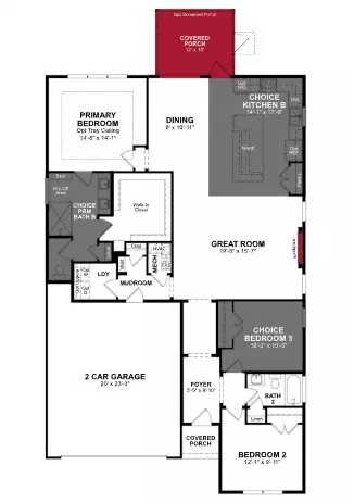 Floorplan - 3061 Claredon St, Longs, SC 29568 photo 1 of 1