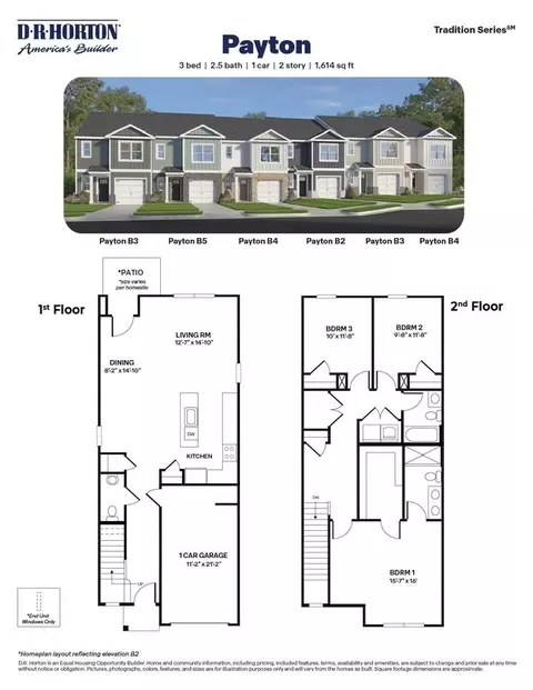 Floorplan - 5004 Red Blush Way, Willow Spring, NC 27592 photo 1 of 1