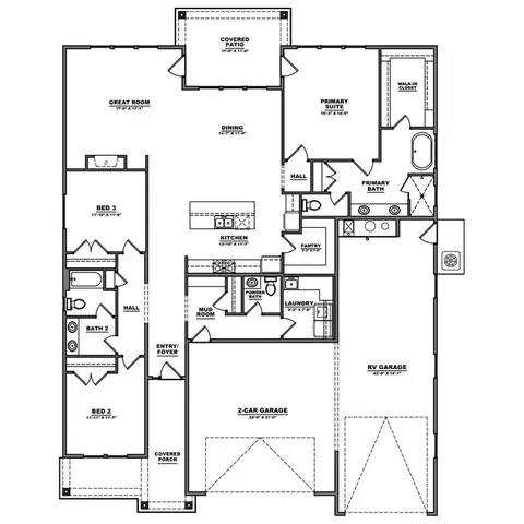 Floorplan - 2357 E Monhegan Dr, Eagle, ID 83616 photo 1 of 1