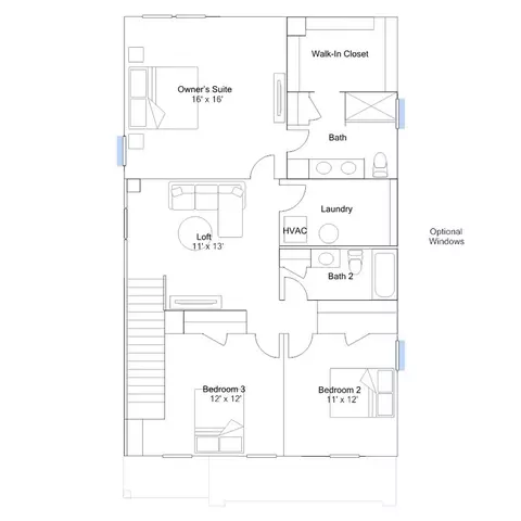 Floorplan - 7210 Honeysuckle Ct, Pendleton, IN 46064 photo 5 of 5