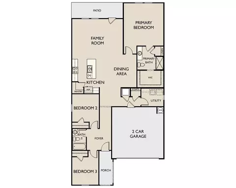 Floorplan - 4630 Dusty Coral Dr, Saint Cloud, FL 34772 photo 1 of 1