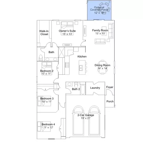 Floorplan - Ph 3c Hs, Conway, SC 29526 photo 2 of 2
