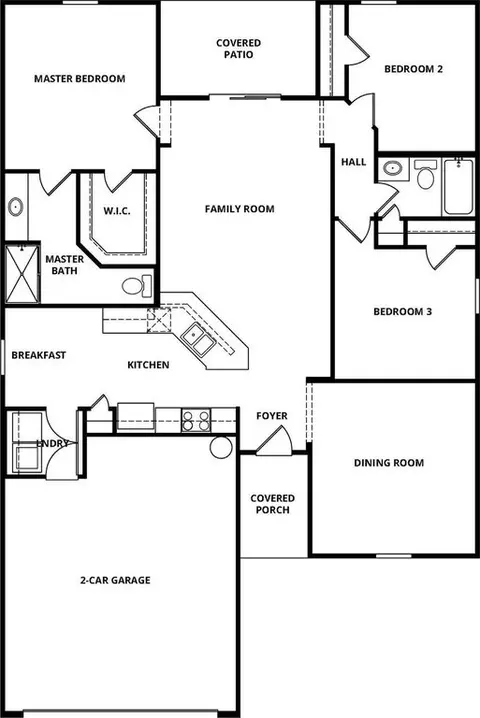 Floorplan - 13861 SW 27th Ct Rd, Ocala, FL 34473 photo 1 of 1