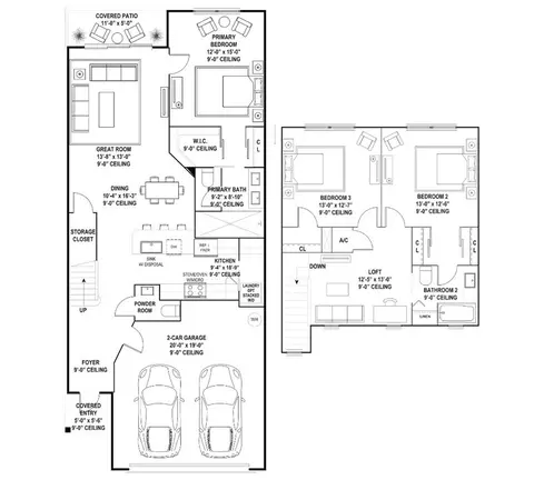 Floorplan - Santa Barbara Boulevard, Naples, FL 34112 photo 1 of 1