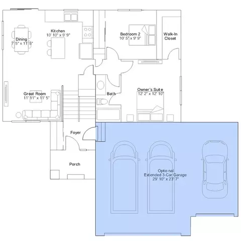 Floorplan - 703 Erickson Ln, Buffalo, MN 55313 photo 2 of 6