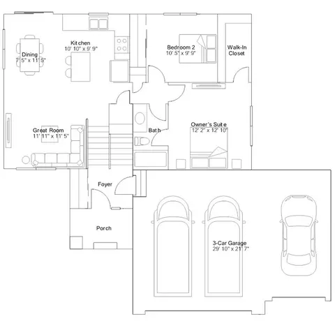 Floorplan - 703 Erickson Ln, Buffalo, MN 55313 photo 1 of 6