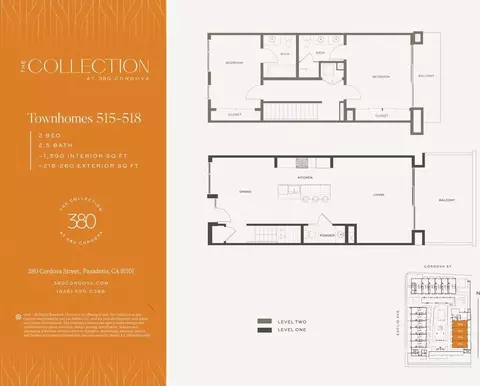 Floorplan - 380 Cordova St #101, Pasadena, CA 91101 photo 1 of 1