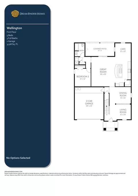 Floorplan - 182 Brook Forest Dr, Saint Augustine, FL 32092 photo 2 of 2