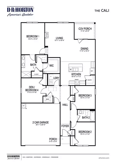 Floorplan - 116 Pine St, Byhalia, MS 38611 photo 1 of 1