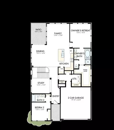 Floorplan - 17170 Alsike Clover Ct, Monument, CO 80132 photo 1 of 2