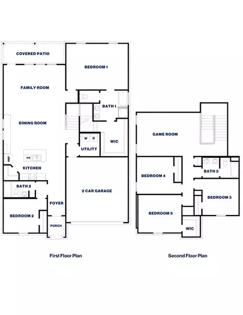 Floorplan - 622 Bronze Wolf Ct, Conroe, TX 77303 photo 1 of 2