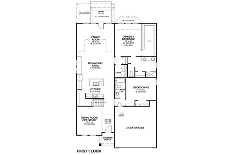Floorplan - 2704 Fork Way, Celina, TX 75009 photo 4 of 4