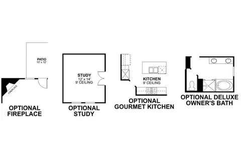 Floorplan - 2704 Fork Way, Celina, TX 75009 photo 1 of 4