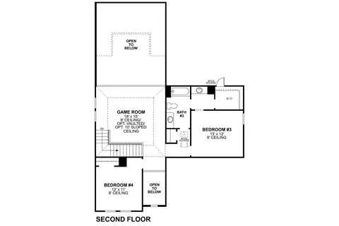 Floorplan - 2704 Fork Way, Celina, TX 75009 photo 3 of 4
