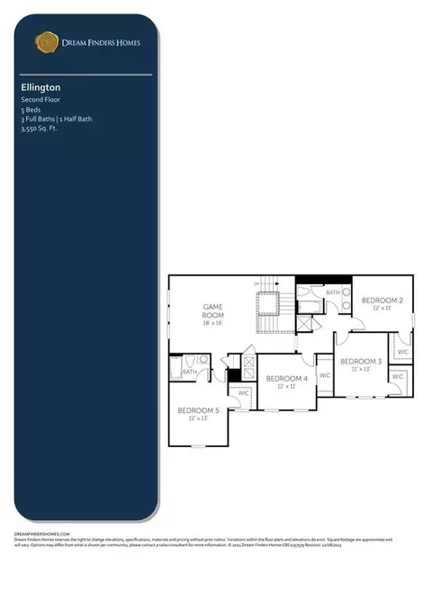 Floorplan - 7422 Sea Manatee St, Parrish, FL 34219 photo 1 of 1