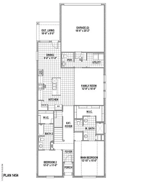 Floorplan - Model Coming Soon, Celina, TX 75009 photo 1 of 3