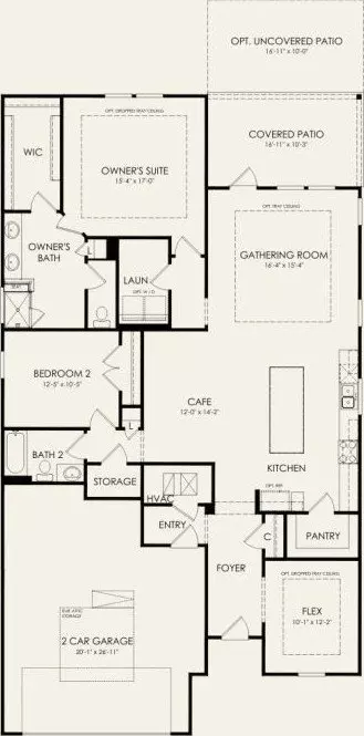 Floorplan - 2280 Millennium Dr, Lancaster, SC 29720 photo 1 of 1