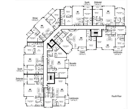 Floorplan - Unit 408, Lewes, DE 19958 photo 3 of 3
